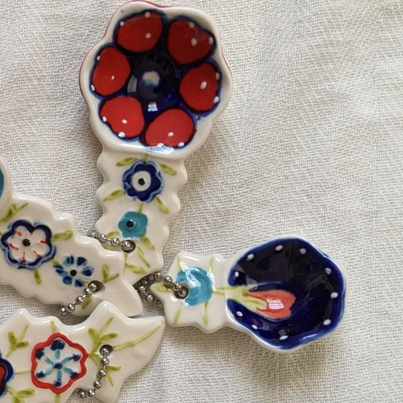 Anthropologie Ceramic Measuring Spoons Set - Picture 3 of 5